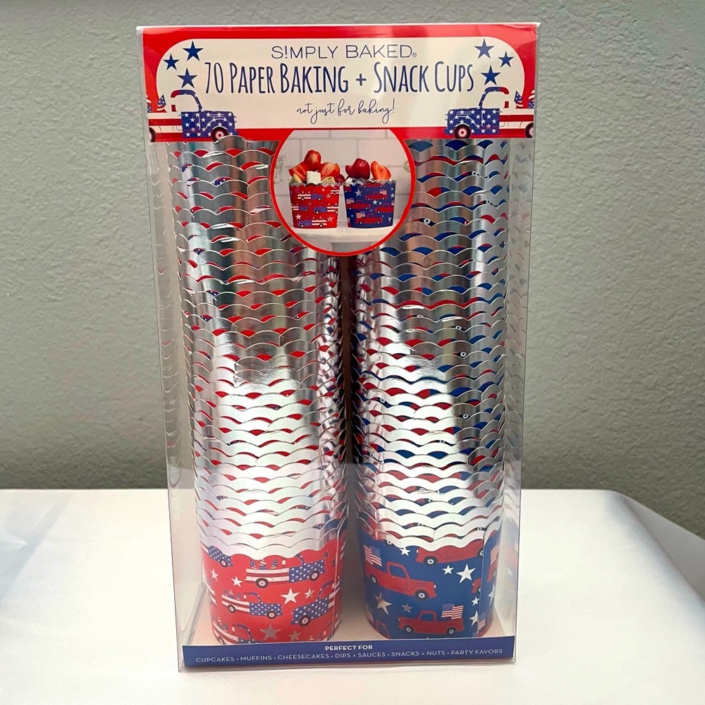 Fourth of July Cupcake Liners - Patriotic Baking Cups 🇺🇸